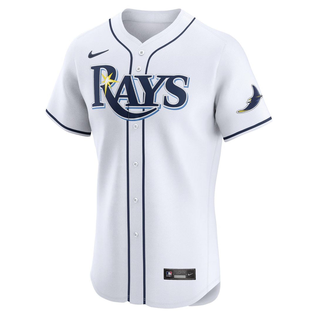 Yandy Diaz Tampa Bay Rays Nike Home Elite Player Jersey - White Official MLB Team Apparel Baseball Fan Gear