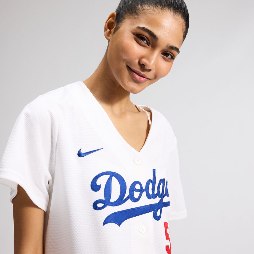 Mookie Betts Los Angeles Dodgers Nike Women's Home Stadium Jersey - White Official MLB Team Apparel Baseball Fan Gear