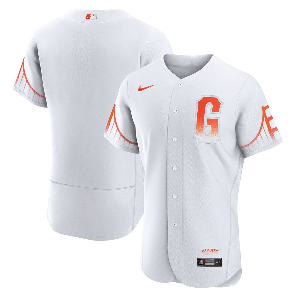 San Francisco Giants Nike City Connect Authentic Jersey - White Official MLB Team Apparel Baseball Fan Gear