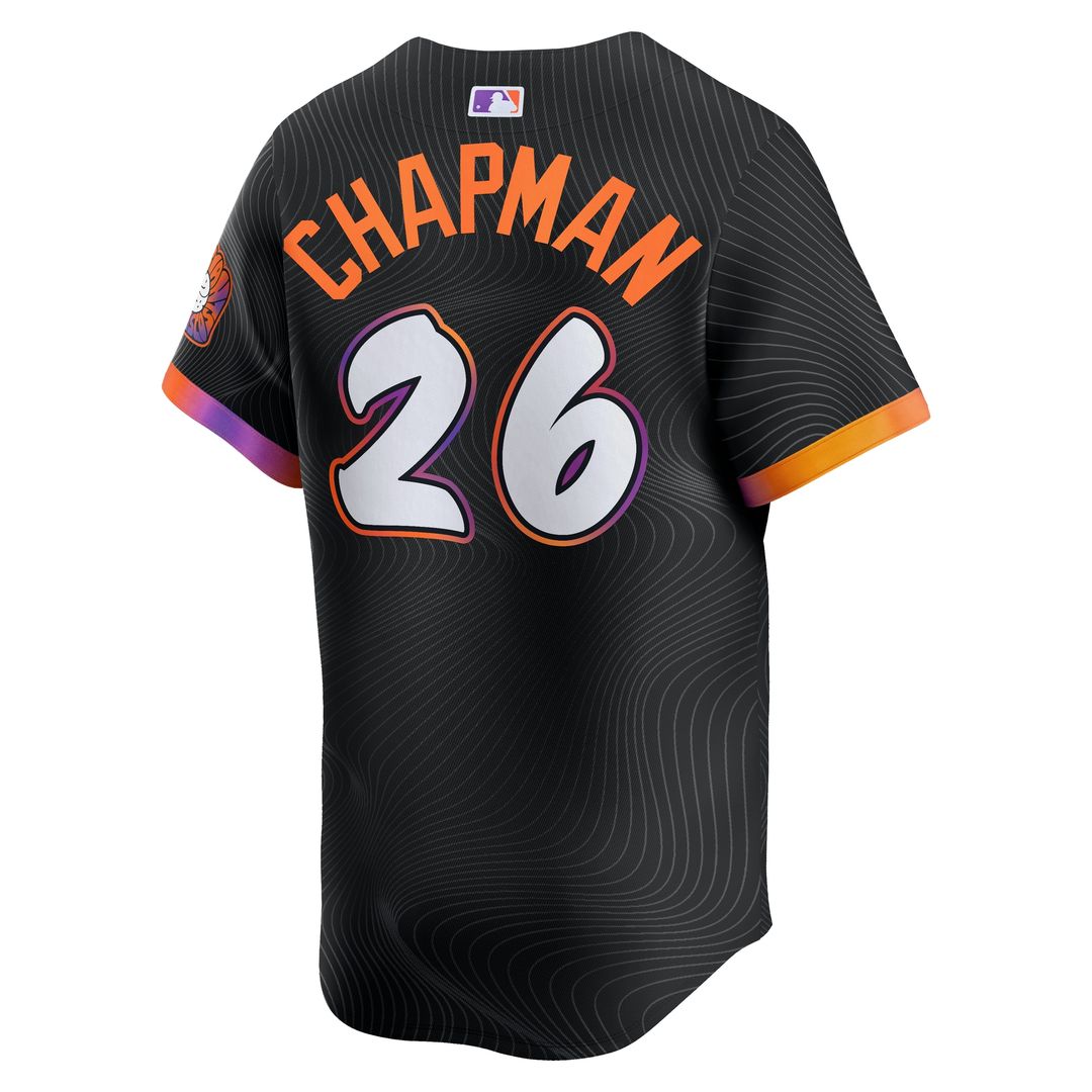 Matt Chapman San Francisco Giants Nike 2025 City Connect Limited Jersey - Anthracite Official MLB Team Apparel Baseball Fan Gear