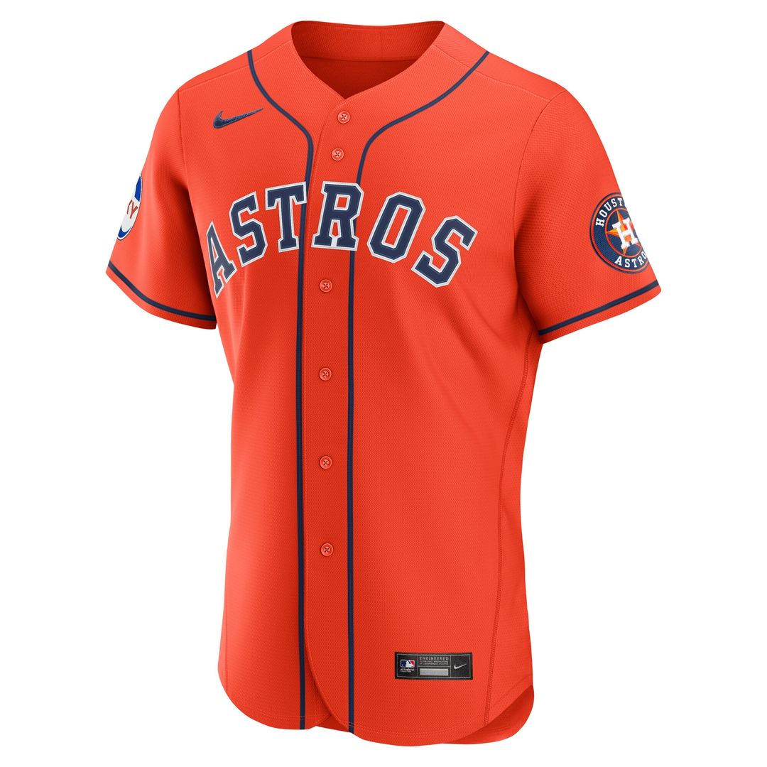 Houston Astros Nike Alternate 2 Authentic Jersey - Navy Official MLB Team Apparel Baseball Fan Gear