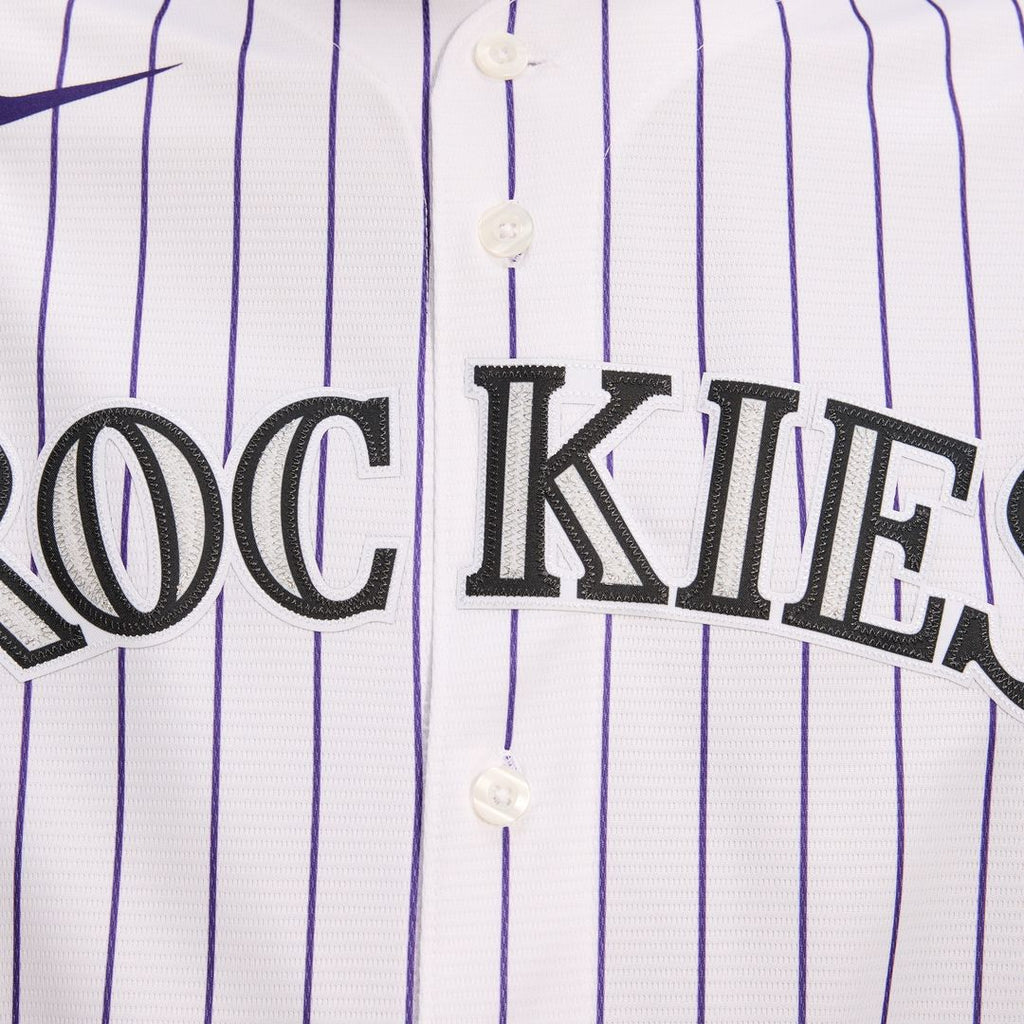 Colorado Rockies Nike Home Replica Team Jersey - White Official MLB Team Apparel Baseball Fan Gear