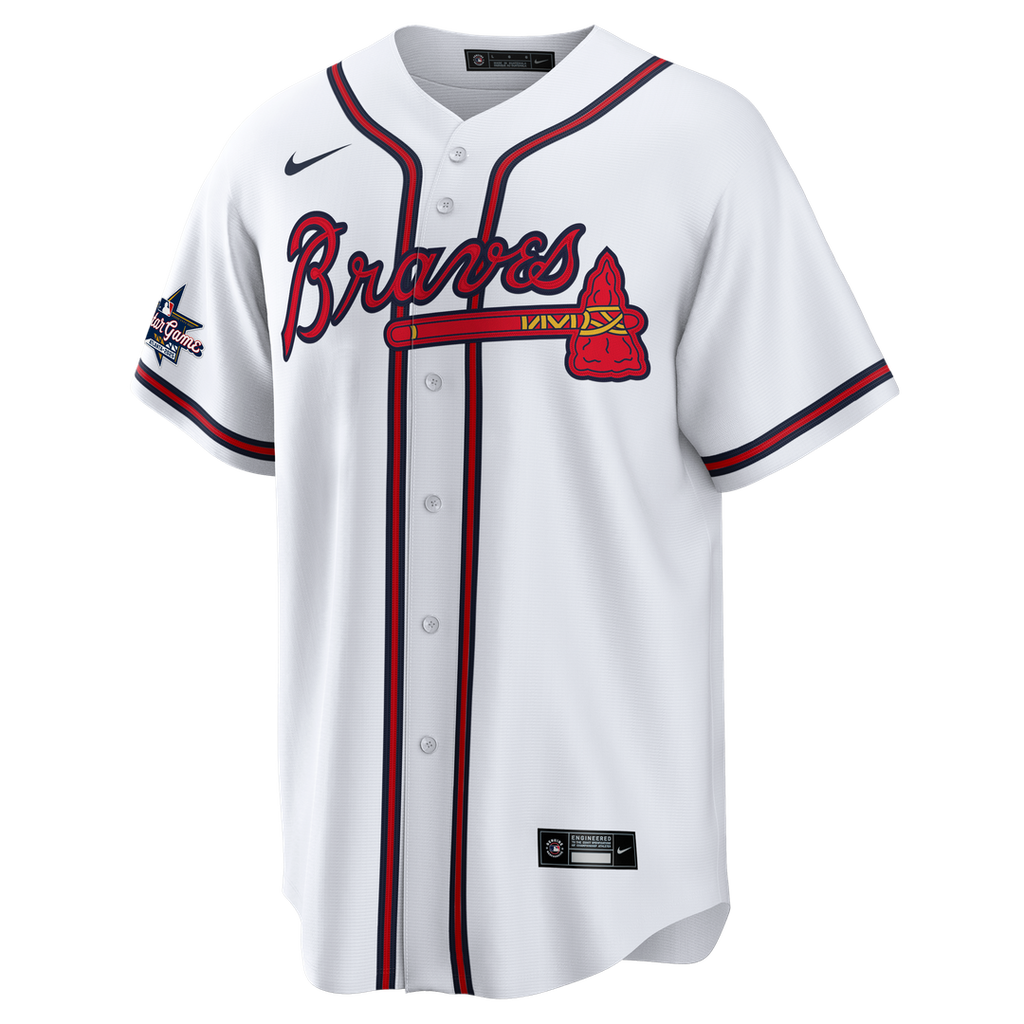 Atlanta Braves Nike Alternate Replica Team Jersey - Red Official MLB Team Apparel Baseball Fan Gear