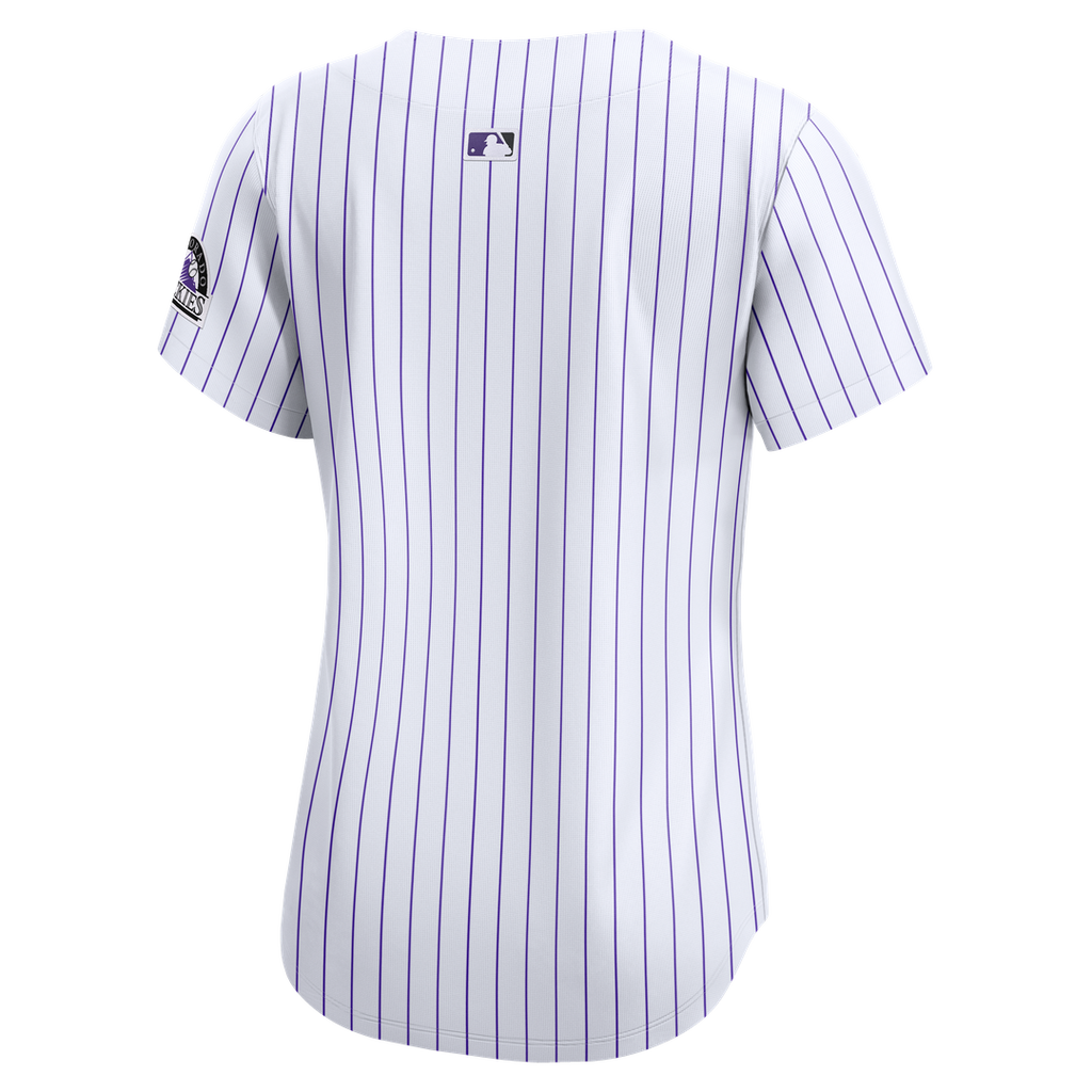 Colorado Rockies Nike Women's Home Limited Jersey - White Official MLB Team Apparel Baseball Fan Gear