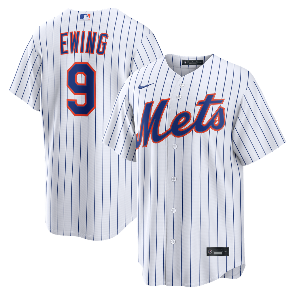 AJ Ewing New York Mets Nike Home Replica Jersey - White Official MLB Team Apparel Baseball Fan Gear