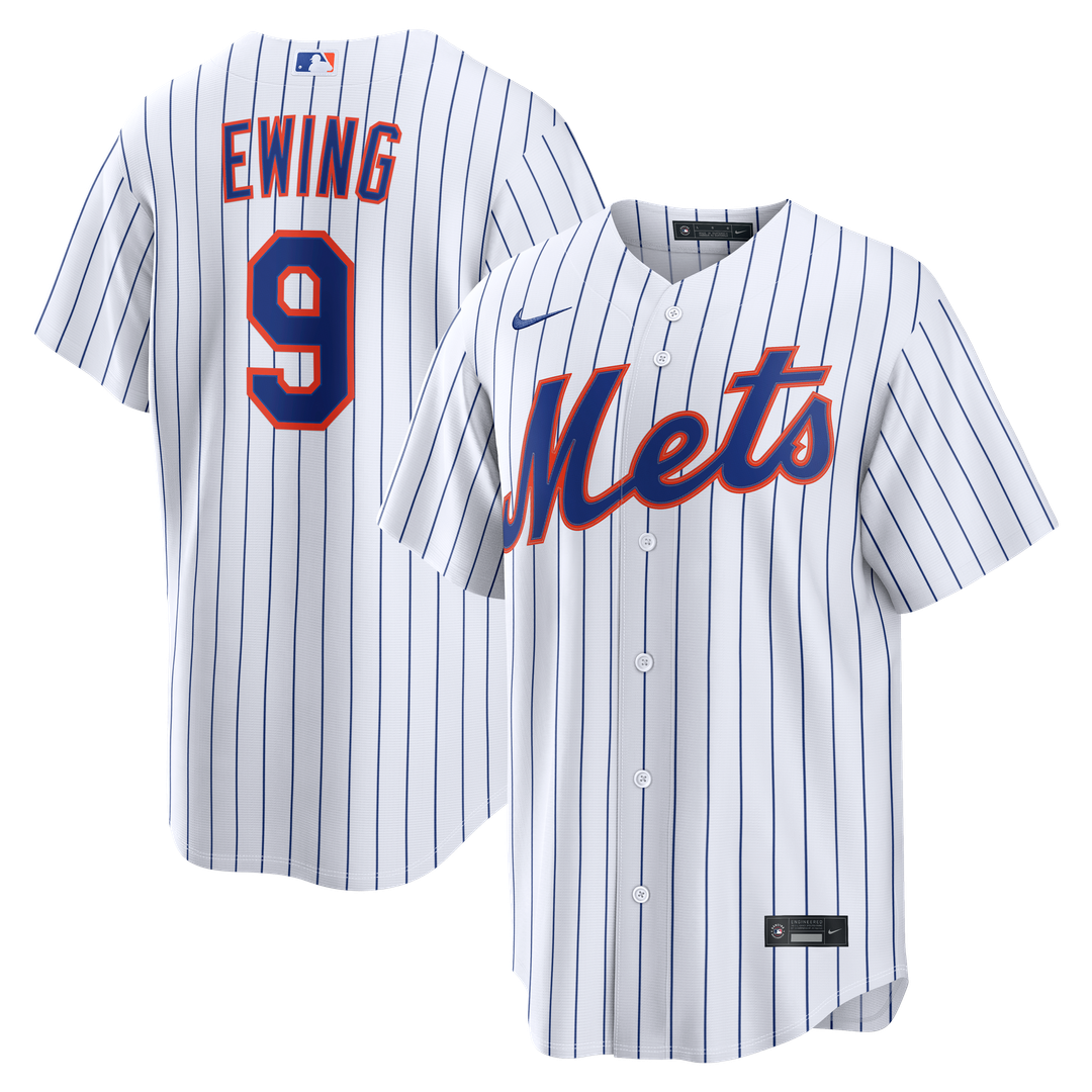 AJ Ewing New York Mets Nike Home Replica Jersey - White Official MLB Team Apparel Baseball Fan Gear