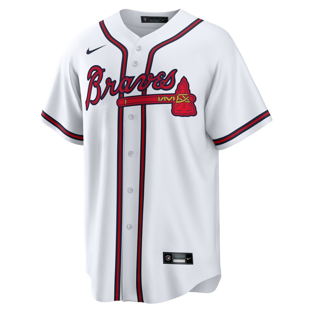 Matt Olson Atlanta Braves Nike Home Replica Player Jersey - White Official MLB Team Apparel Baseball Fan Gear