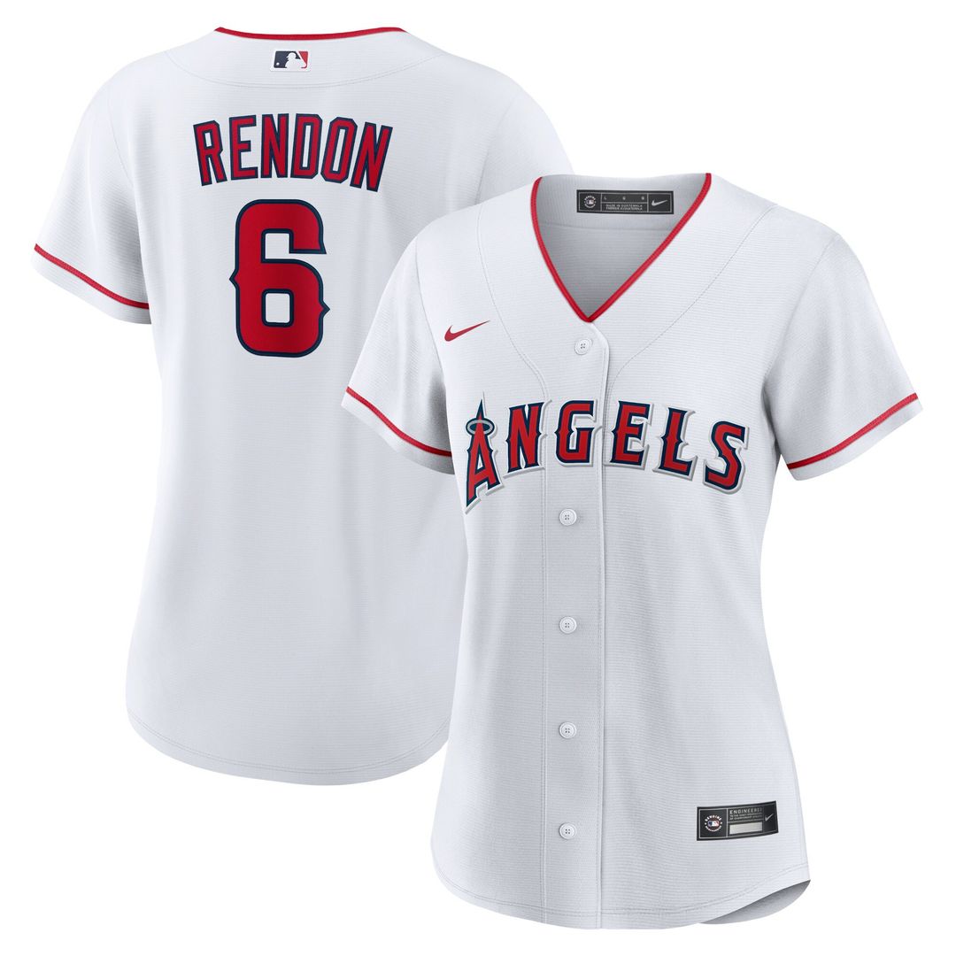 Anthony Rendon Los Angeles Angels Nike Women's Home Replica Player Jersey - White Official MLB Team Apparel Baseball Fan Gear