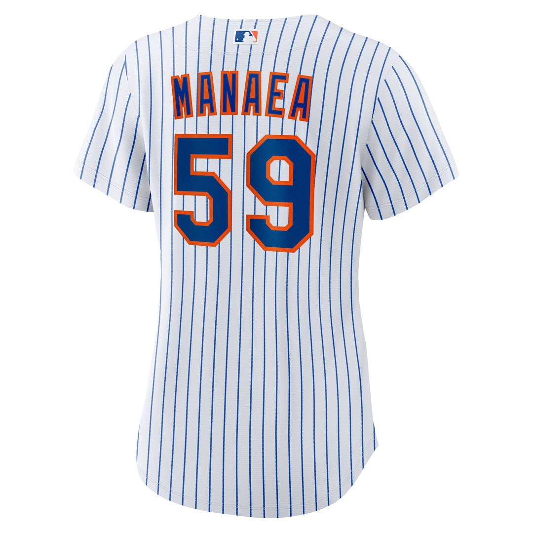 Sean Manaea New York Mets Nike Women's Home Replica Jersey - White Official MLB Team Apparel Baseball Fan Gear