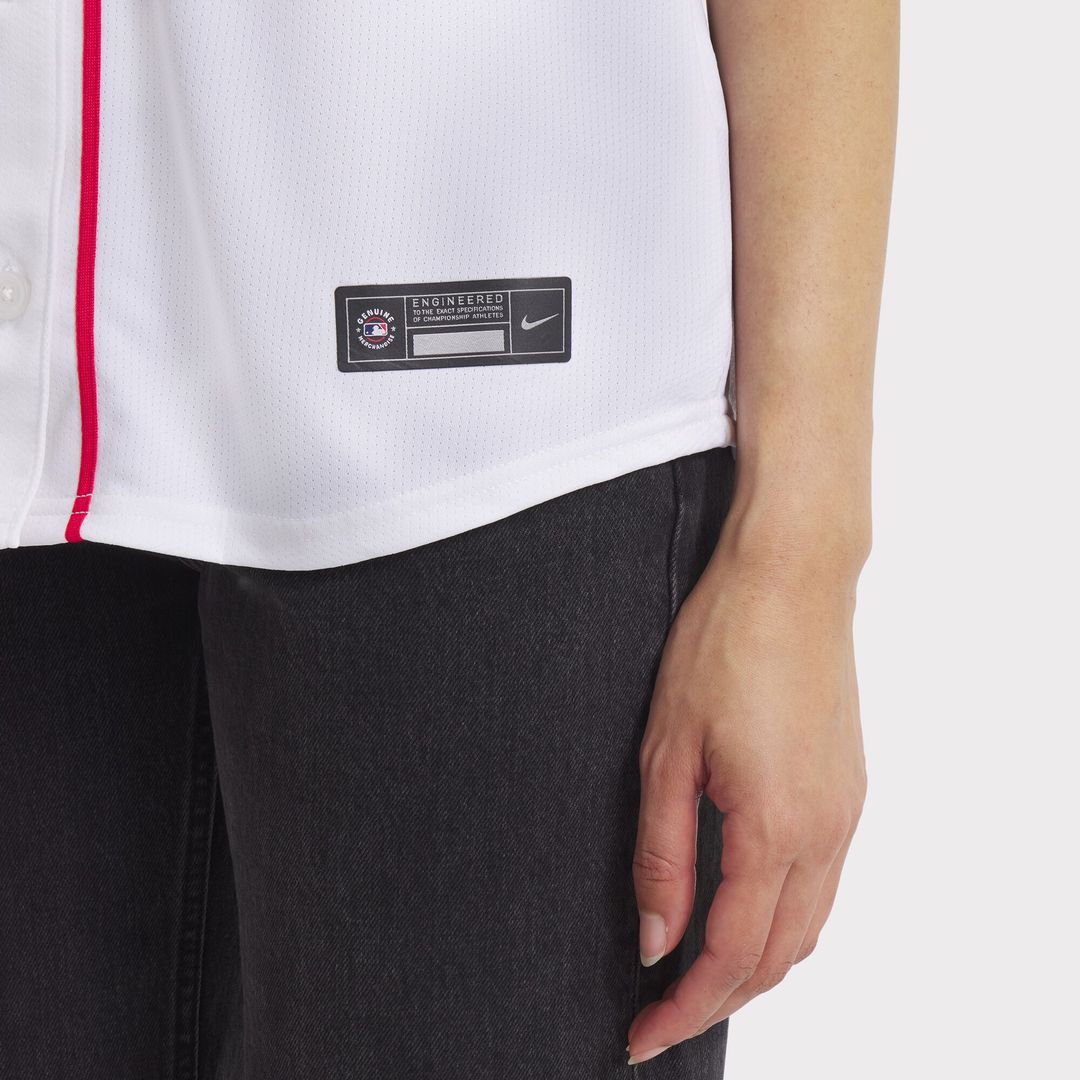 Elly De La Cruz Cincinnati Reds Nike Women's Home Limited Player Jersey – White Official MLB Team Apparel Baseball Fan Gear