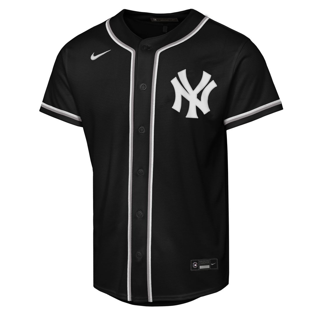 Aaron Judge New York Yankees Nike Youth Fashion Replica Player Jersey - Black Official MLB Team Apparel Baseball Fan Gear