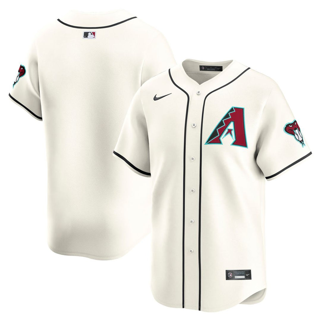 Arizona Diamondbacks Nike Youth Home Limited Jersey - White Official MLB Team Apparel Baseball Fan Gear
