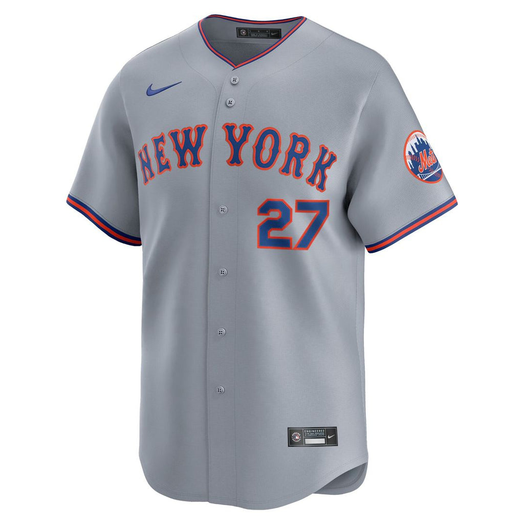 Mark Vientos New York Mets Nike All-Star Limited Jersey - Gray Official MLB Team Apparel Baseball Fan Gear