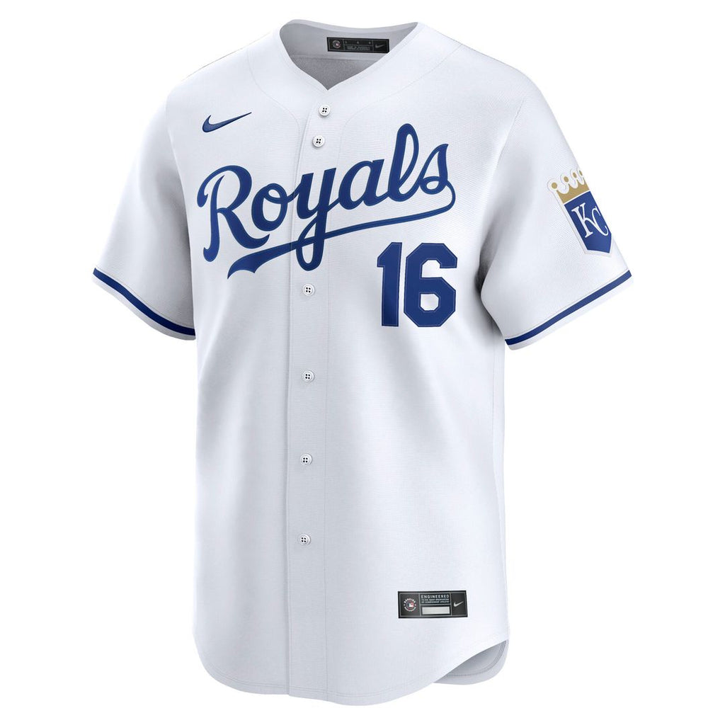 Bo Jackson Kansas City Royals Nike Home Limited Player Jersey - White Official MLB Team Apparel Baseball Fan Gear