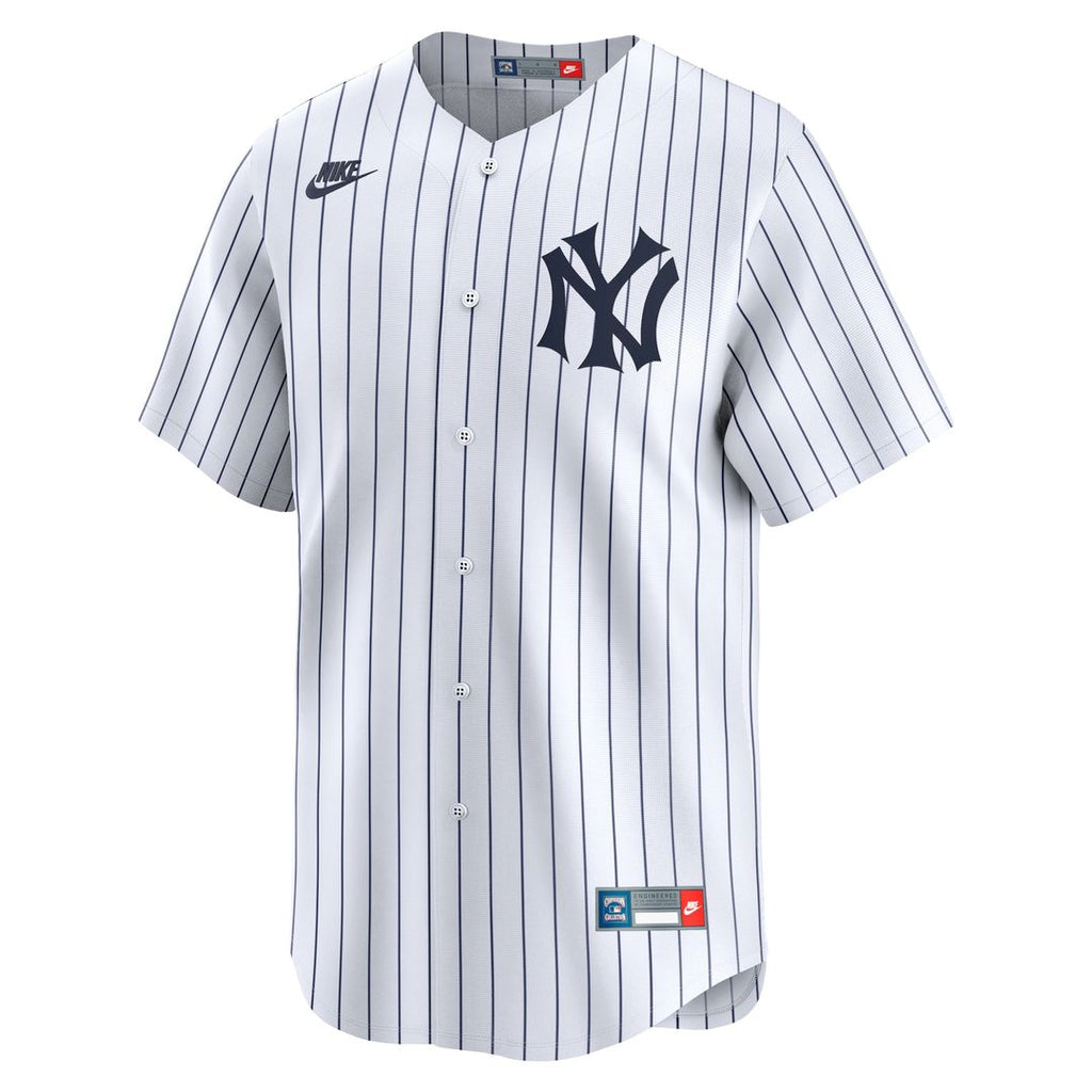 New York Yankees Nike Cooperstown Collection Limited Jersey - White Official MLB Team Apparel Baseball Fan Gear