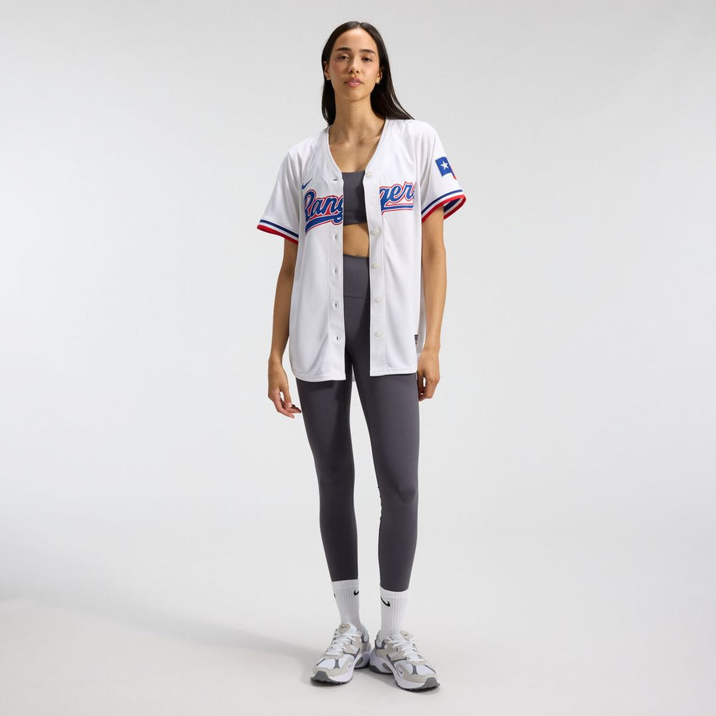 Texas Rangers Nike Women's Home Limited Jersey - White Official MLB Team Apparel Baseball Fan Gear
