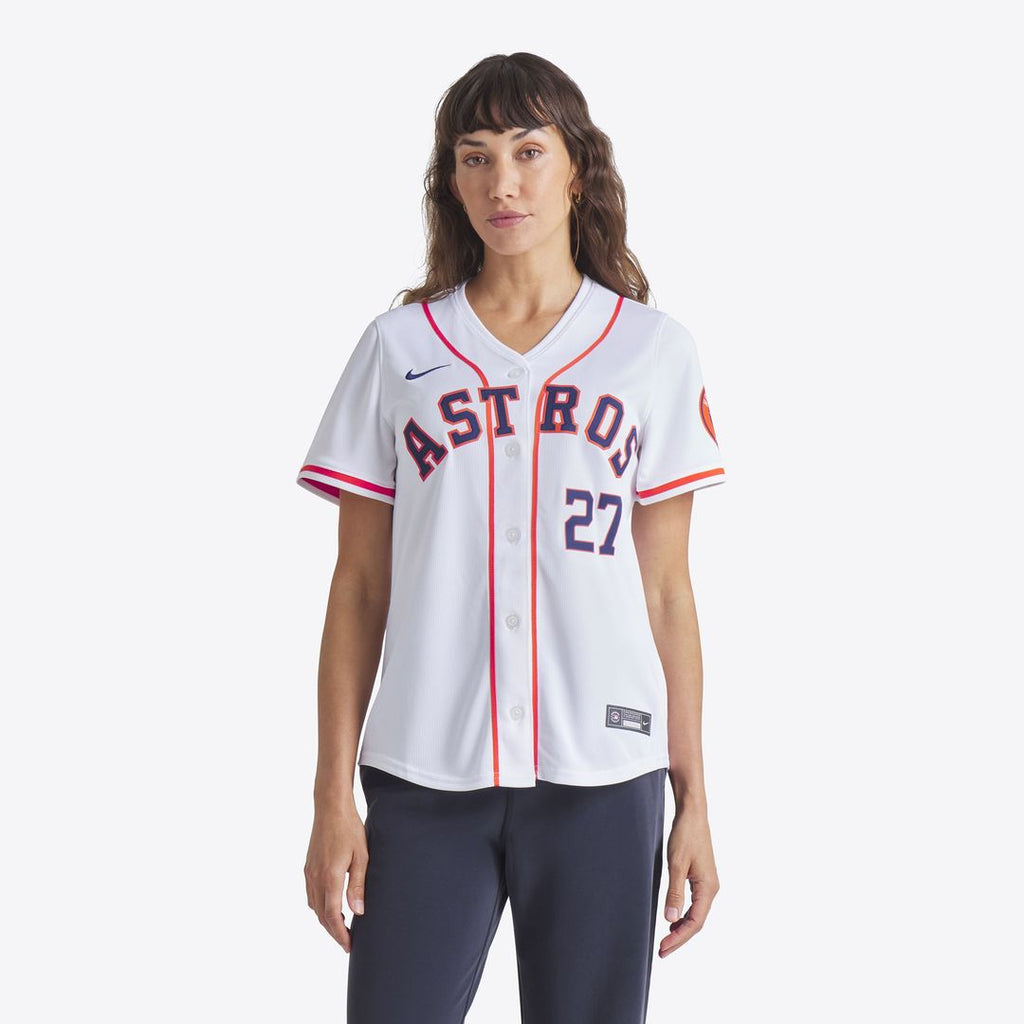 Jose Altuve Houston Astros Nike Women's Home Limited Player Jersey - White Official MLB Team Apparel Baseball Fan Gear