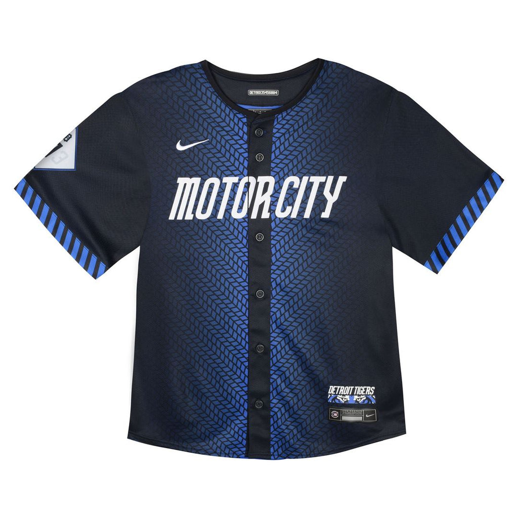 Detroit Tigers Nike Toddler City Connect Team Limited Jersey - Blue Official MLB Team Apparel Baseball Fan Gear