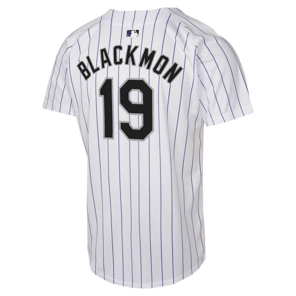 Charlie Blackmon Colorado Rockies Nike Youth Home Game Player Jersey - White Official MLB Team Apparel Baseball Fan Gear