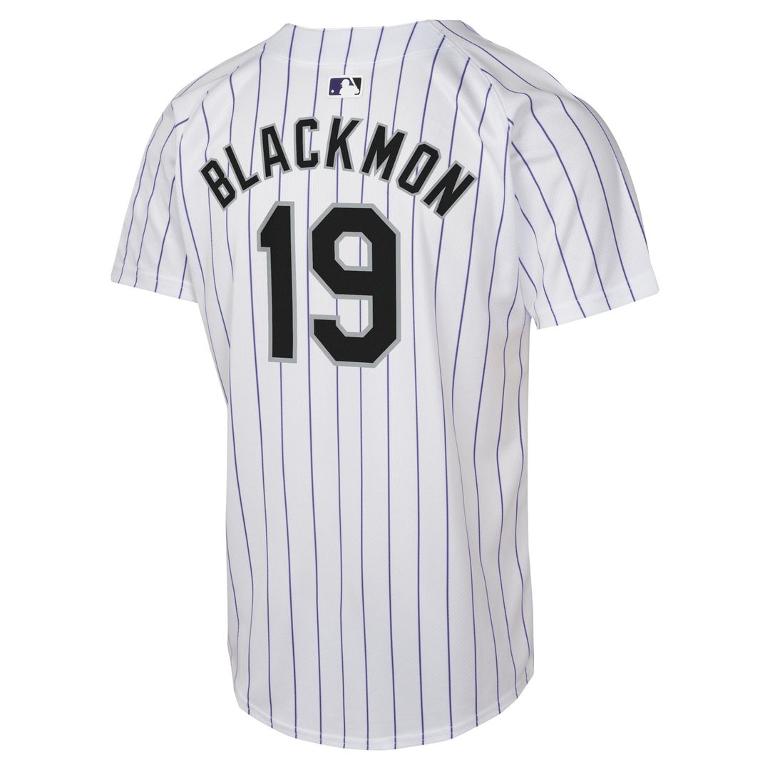 Charlie Blackmon Colorado Rockies Nike Youth Home Game Player Jersey - White Official MLB Team Apparel Baseball Fan Gear