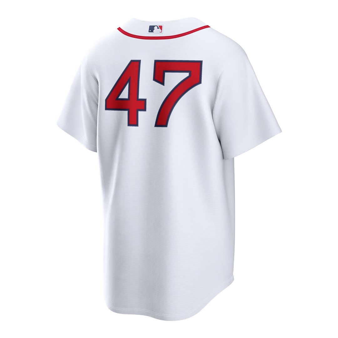 Jovani Moran Boston Red Sox Nike Home Replica Jersey - White Official MLB Team Apparel Baseball Fan Gear