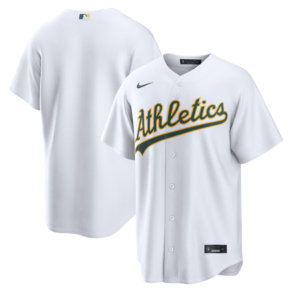 Athletics Nike Home Replica Jersey - White Official MLB Team Apparel Baseball Fan Gear