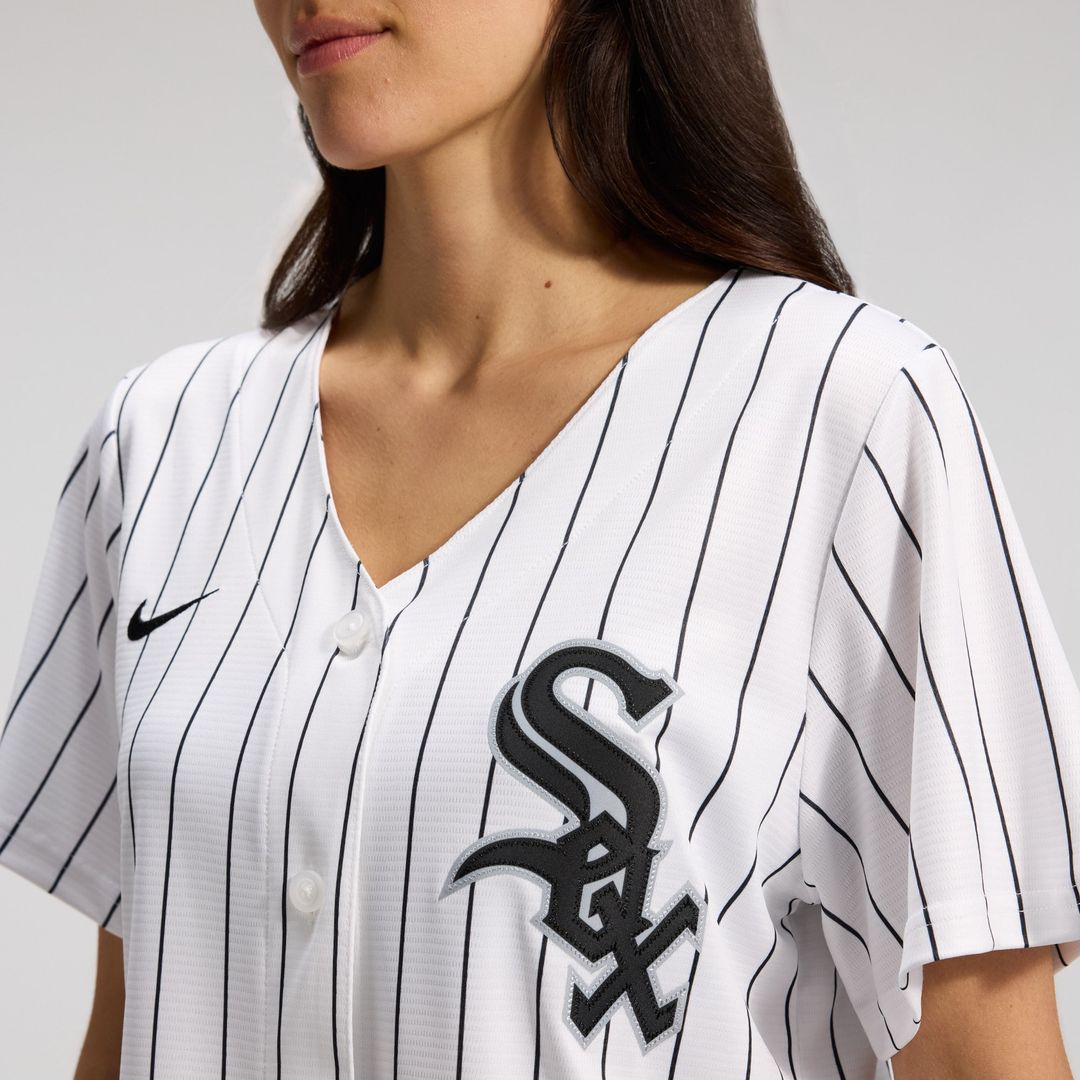 Chicago White Sox Nike Women's Home Replica Team Jersey - White Official MLB Team Apparel Baseball Fan Gear