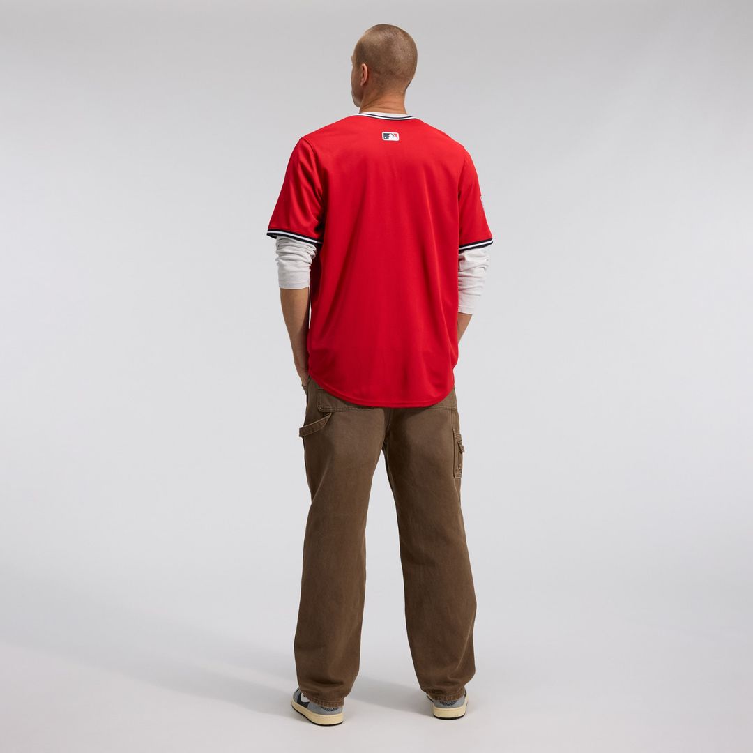 Cleveland Guardians Nike Alternate Limited Jersey - Red Official MLB Team Apparel Baseball Fan Gear