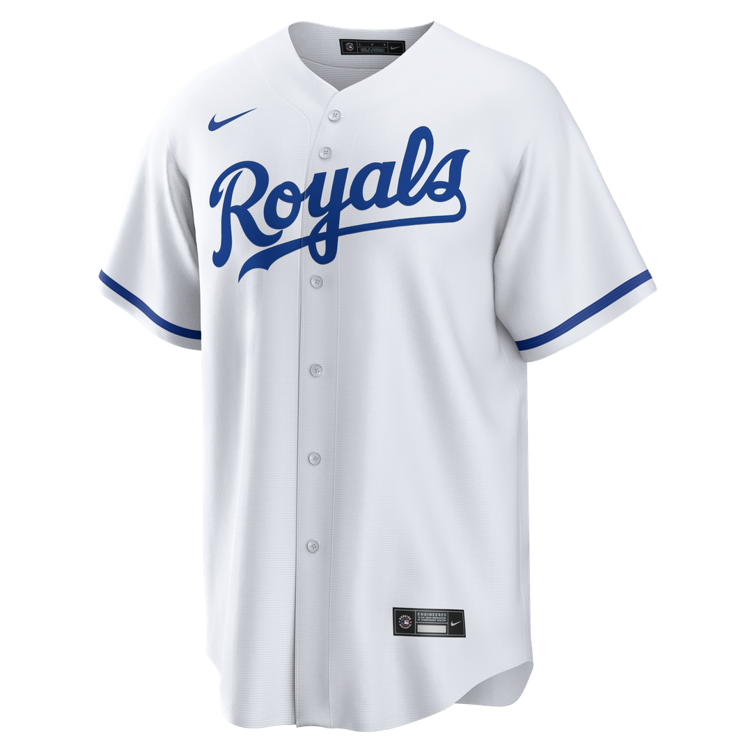 Bobby Witt Jr. Kansas City Royals Nike Home Replica Player Jersey - White Official MLB Team Apparel Baseball Fan Gear