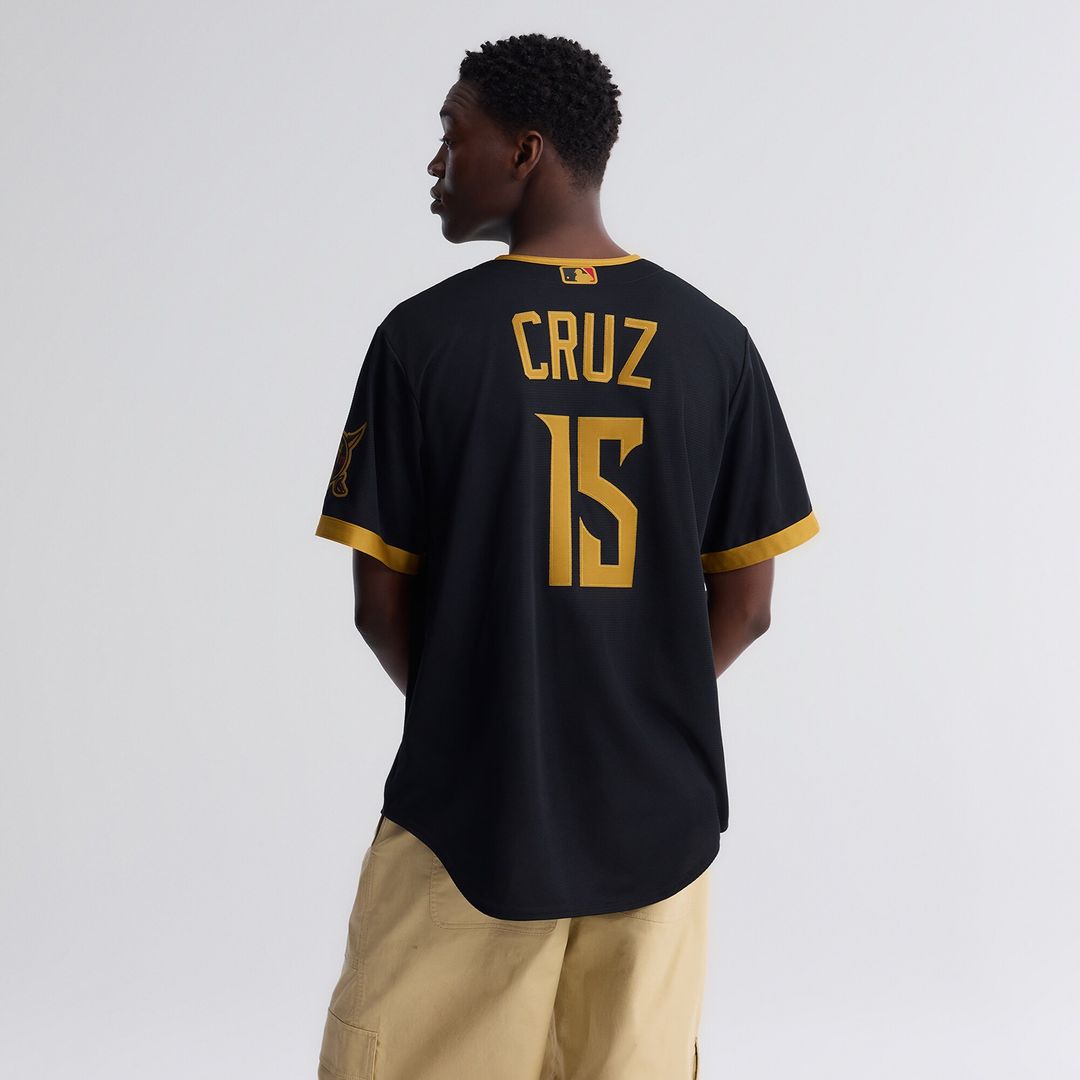 Oneil Cruz Pittsburgh Pirates Nike 2026 City Connect Stadium Jersey - Black Official MLB Team Apparel Baseball Fan Gear