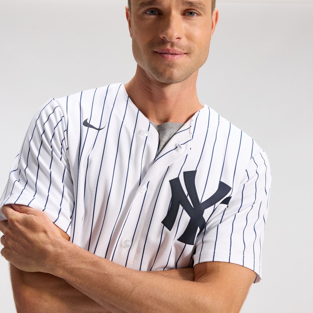 New York Yankees Nike Home Replica Team Jersey - White Official MLB Team Apparel Baseball Fan Gear