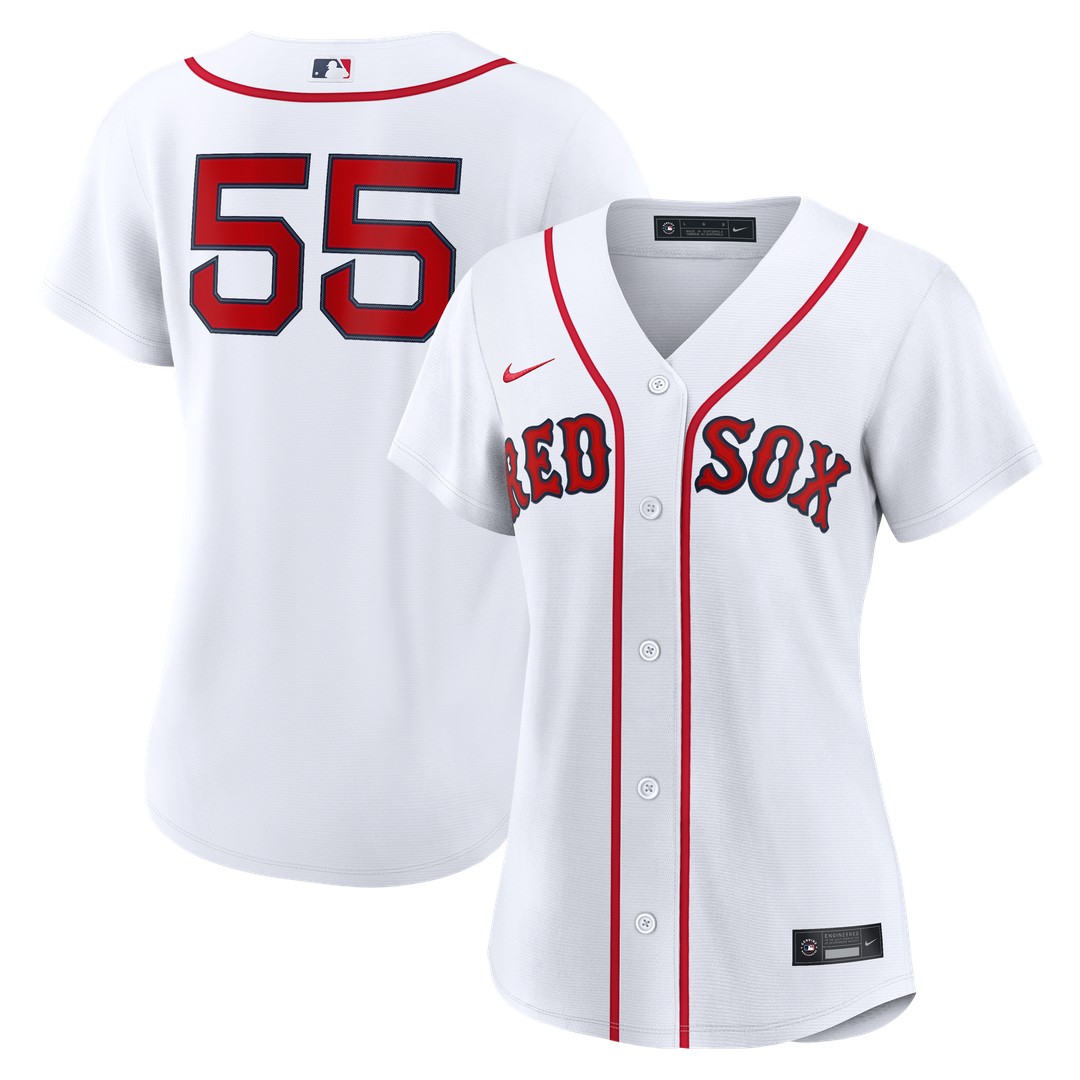 Ranger Suárez Boston Red Sox Nike Women's Home Replica Jersey - White Official MLB Team Apparel Baseball Fan Gear
