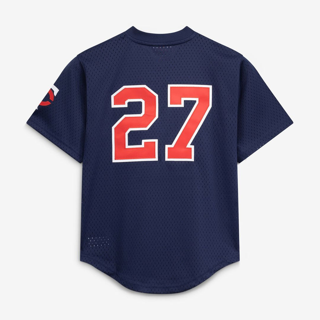 David Ortiz Minnesota Twins Mitchell & Ness Youth Cooperstown Collection Mesh Batting Practice Jersey - Navy Official MLB Team Apparel Baseball Fan Ge