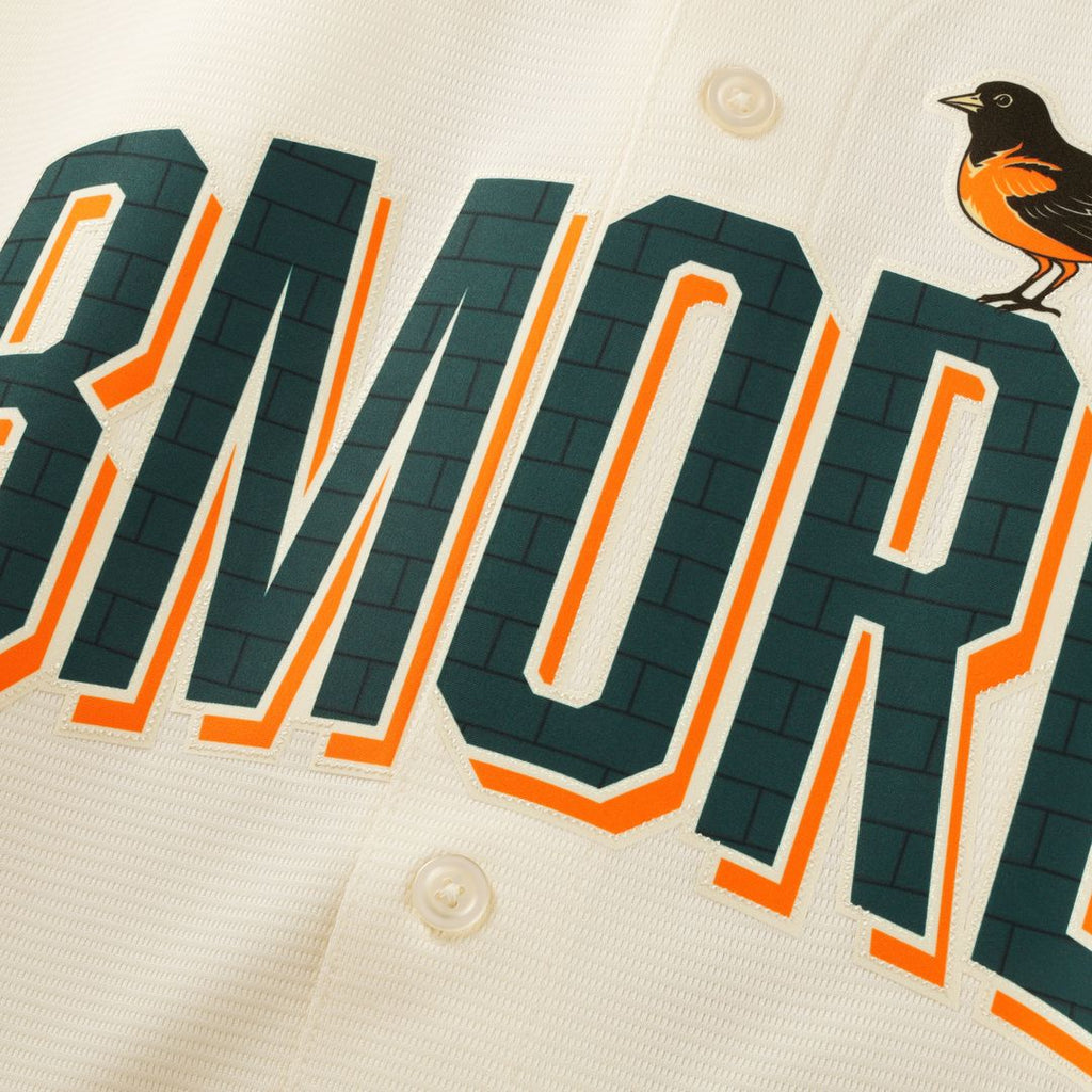 Adley Rutschman Baltimore Orioles Nike 2026 City Connect Stadium Jersey - Cream Official MLB Team Apparel Baseball Fan Gear