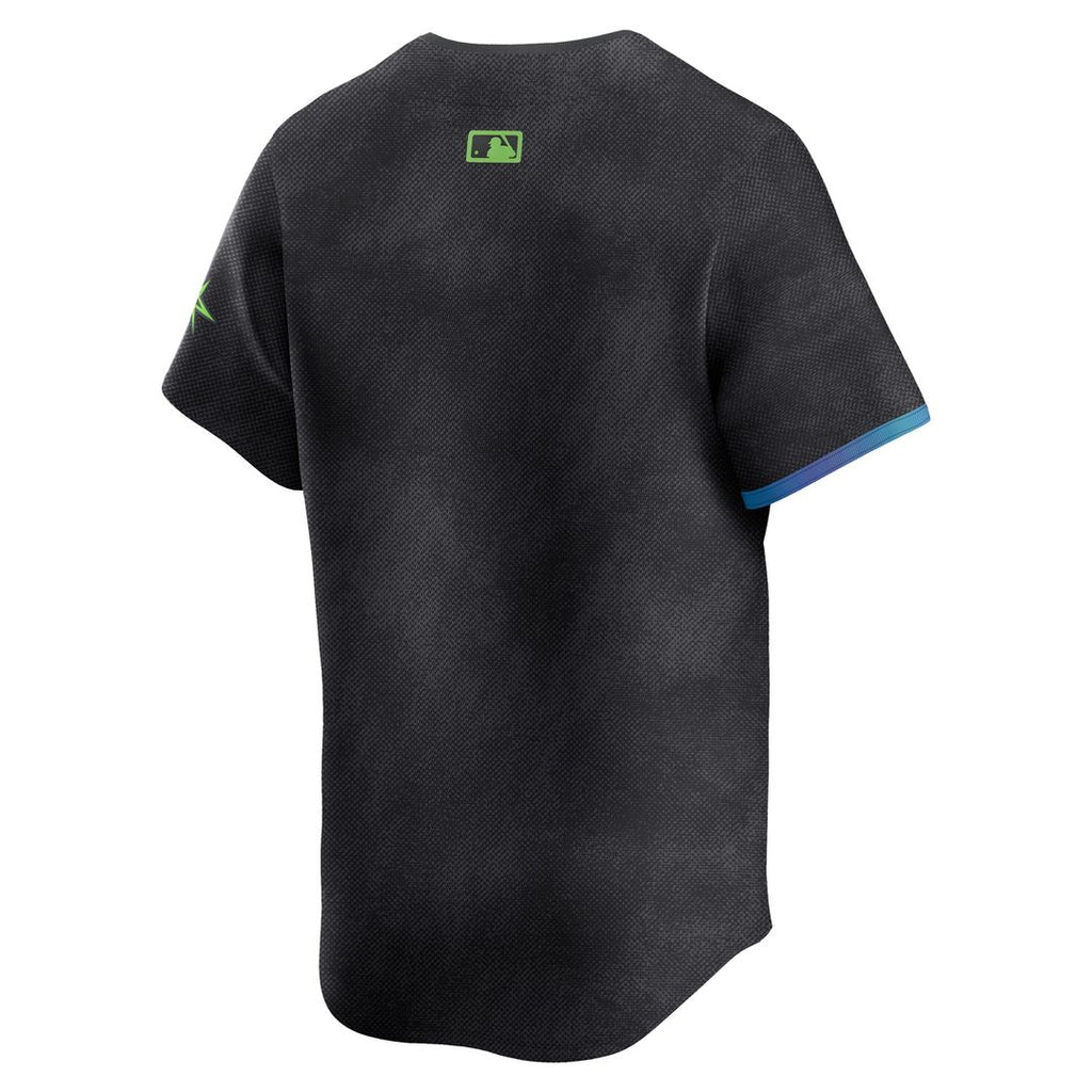 Tampa Bay Rays Nike City Connect Limited Jersey - Black Official MLB Team Apparel Baseball Fan Gear