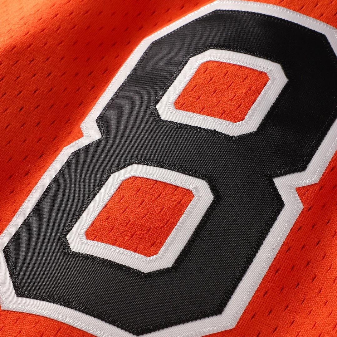 Cal Ripken Jr. Baltimore Orioles Mitchell & Ness Authentic Batting Practice Jersey - Orange Official MLB Team Apparel Baseball Fan Gear