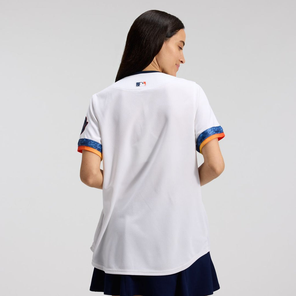 Houston Astros Nike Women's 2025 City Connect Limited Jersey - White Official MLB Team Apparel Baseball Fan Gear