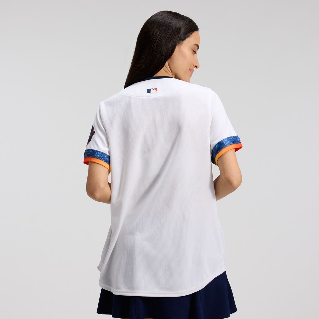 Houston Astros Nike Women's 2025 City Connect Limited Jersey - White Official MLB Team Apparel Baseball Fan Gear