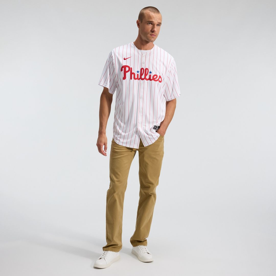Philadelphia Phillies Nike Home Replica Team Jersey - White Official MLB Team Apparel Baseball Fan Gear