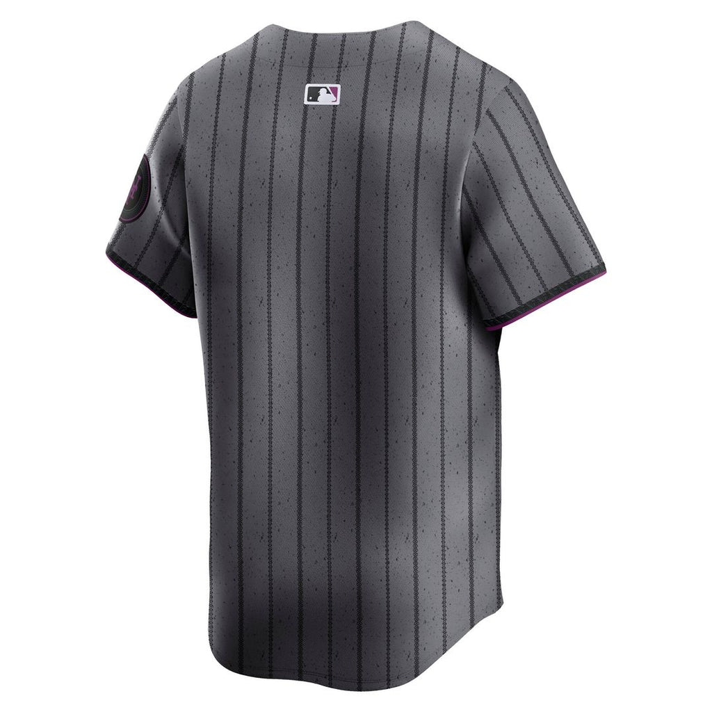 New York Mets Nike City Connect Limited Jersey - Gray Official MLB Team Apparel Baseball Fan Gear