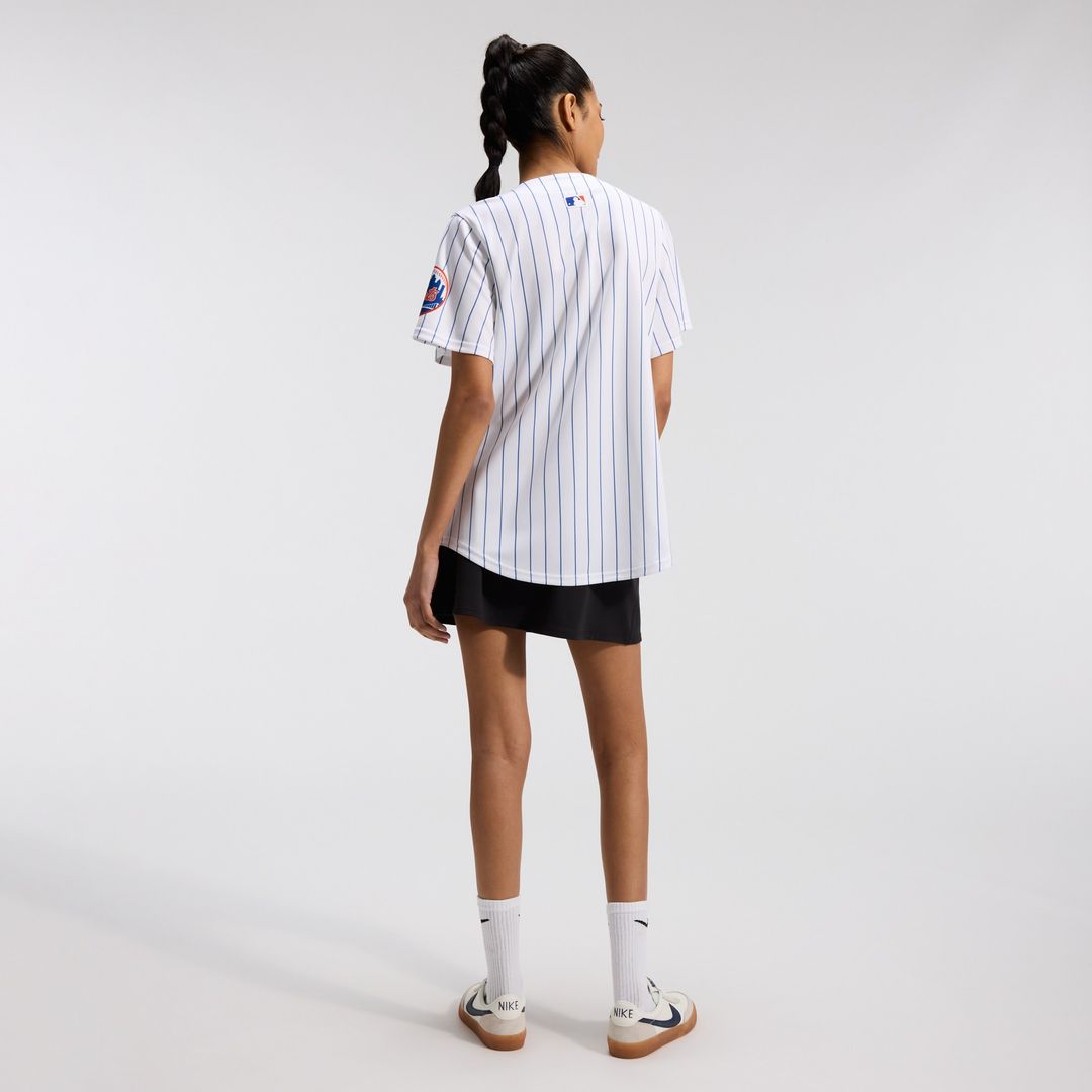 New York Mets Nike Women's Home Limited Jersey - White Official MLB Team Apparel Baseball Fan Gear