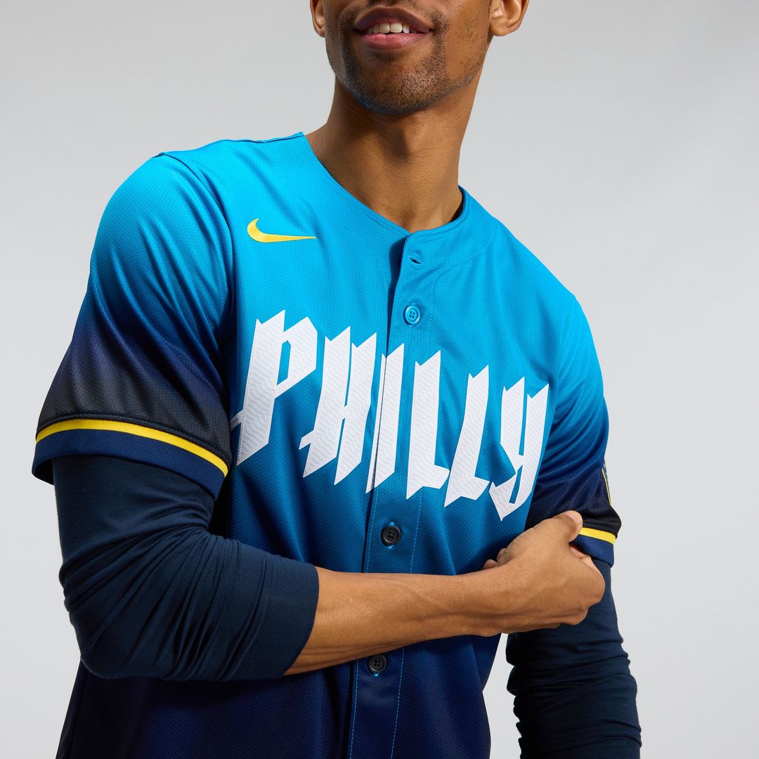 Philadelphia Phillies Nike City Connect Limited Jersey - Navy Official MLB Team Apparel Baseball Fan Gear