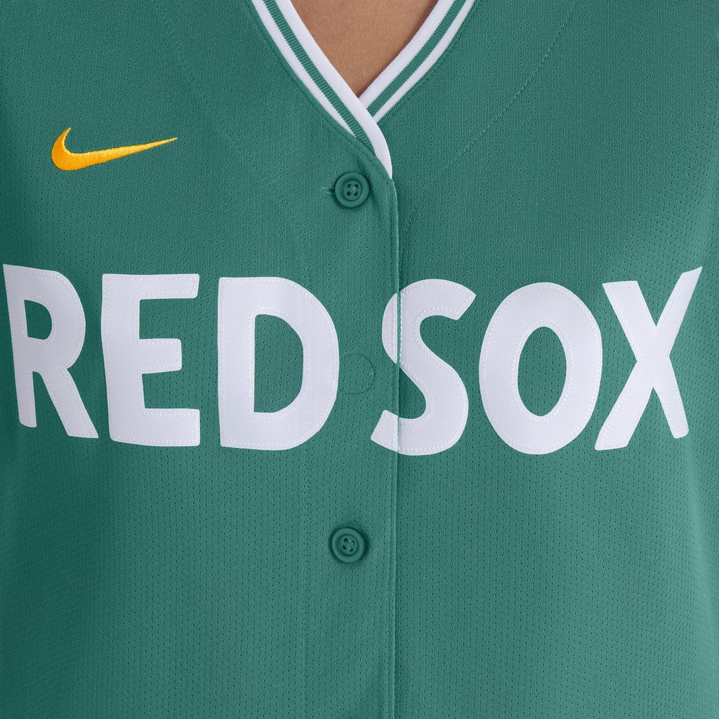 Boston Red Sox Nike Women's 2025 City Connect Limited Jersey - Green Official MLB Team Apparel Baseball Fan Gear