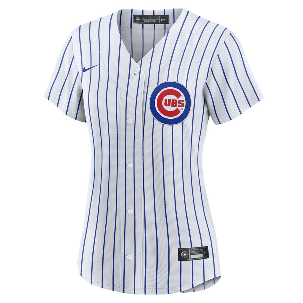 Dansby Swanson Chicago Cubs Nike Women's Home Replica Player Jersey - White/Royal Official MLB Team Apparel Baseball Fan Gear