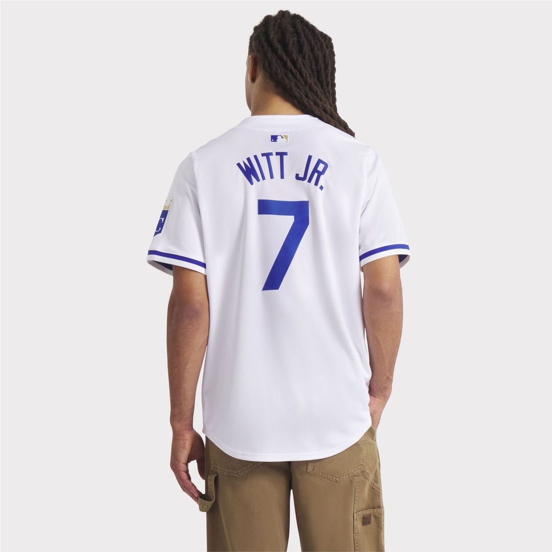 Bobby Witt Jr. Kansas City Royals Nike Home Limited Player Jersey - White Official MLB Team Apparel Baseball Fan Gear