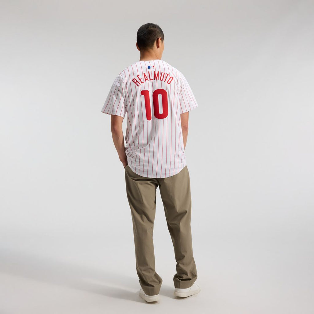 J.T. Realmuto Philadelphia Phillies Nike Home Limited Player Jersey - White Official MLB Team Apparel Baseball Fan Gear