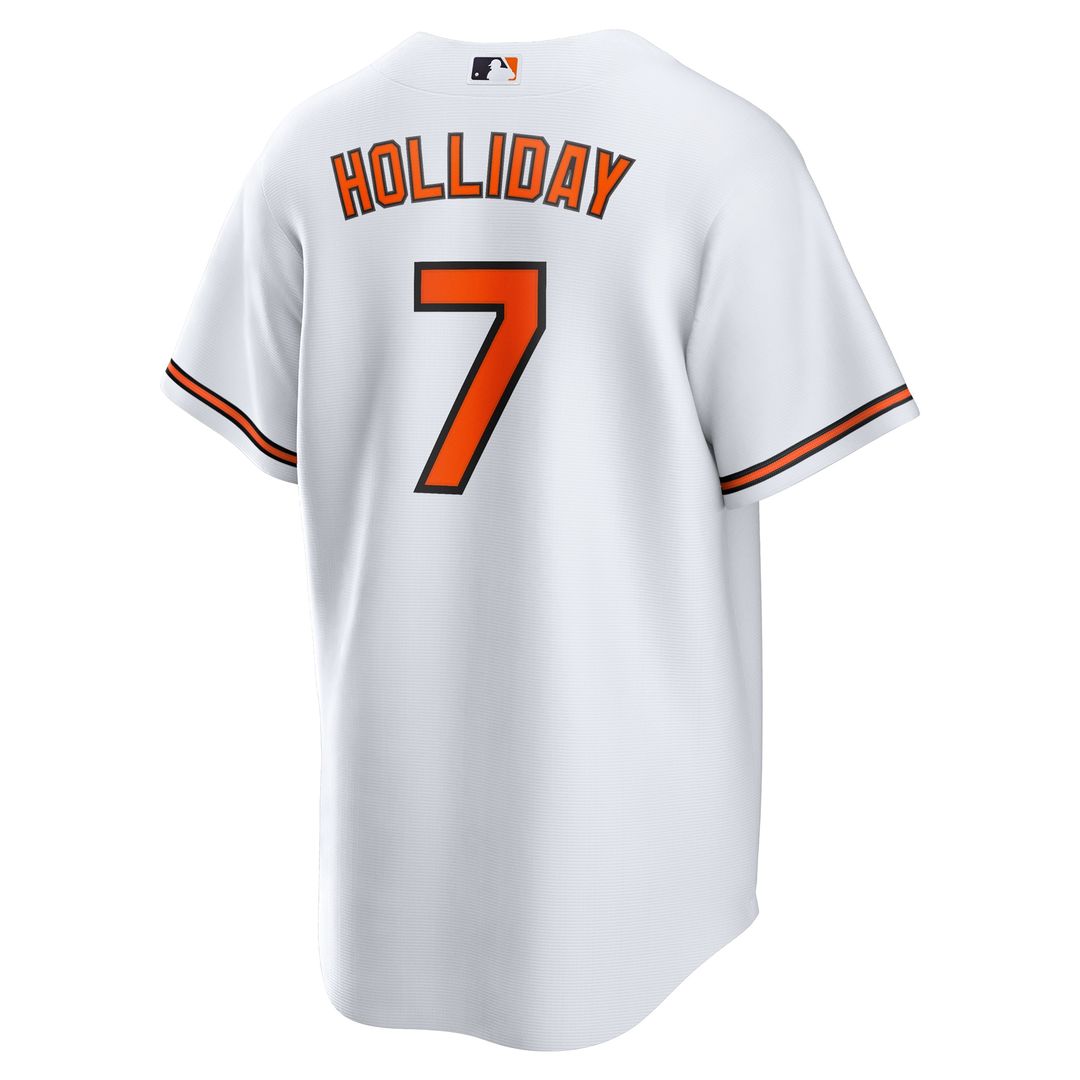 Jackson Holliday Baltimore Orioles Nike Home Replica Player Jersey - White Official MLB Team Apparel Baseball Fan Gear