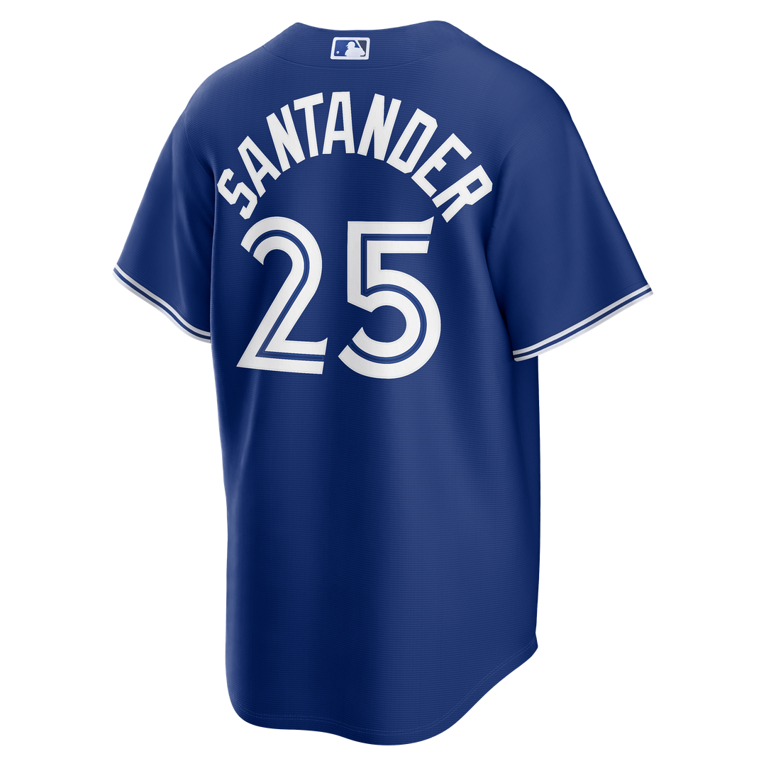 Anthony Santander Toronto Blue Jays Nike Alternate Replica Jersey - Light Blue Official MLB Team Apparel Baseball Fan Gear