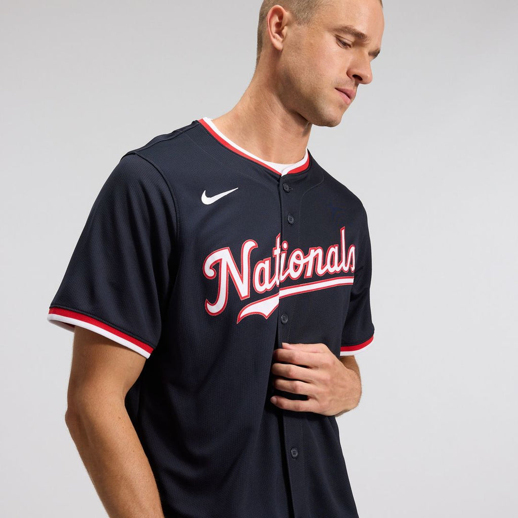 James Wood Washington Nationals Nike Alternate Limited Player Jersey - Navy Official MLB Team Apparel Baseball Fan Gear