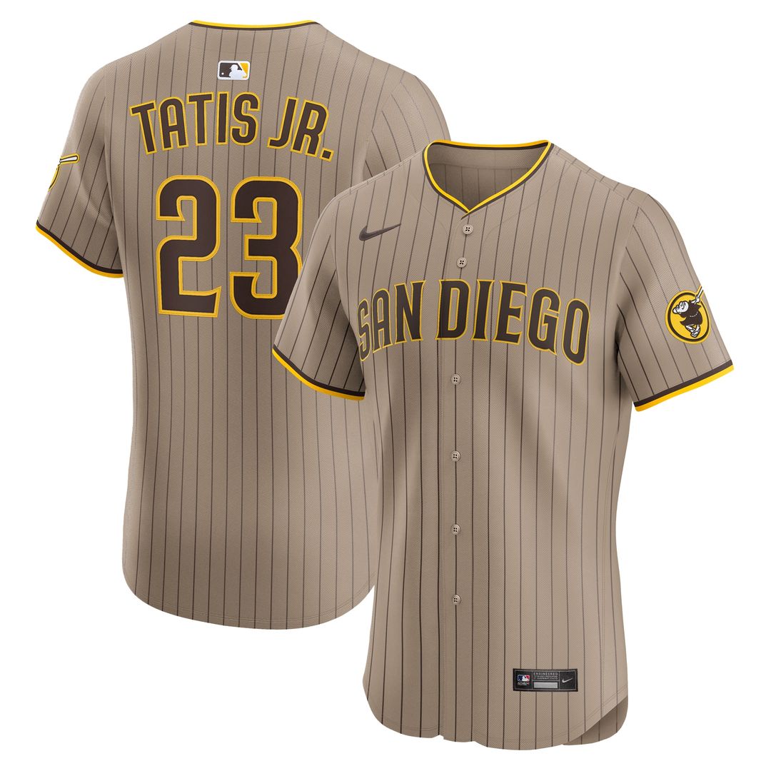 Fernando Tatis Jr. San Diego Padres Nike Home Elite Jersey - White Official MLB Team Apparel Baseball Fan Gear